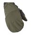 Windproof Cold Weather Convertible Mittens for Men and Women-4
