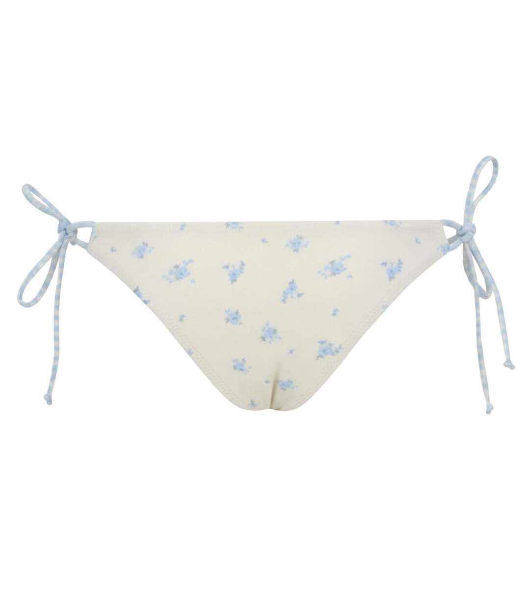 Womens/ladies Floral Bikini Bottoms Blue Jack Wills-3