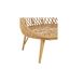 Fauteuil Lounge avec Coussins Eva 146cm Beige-5