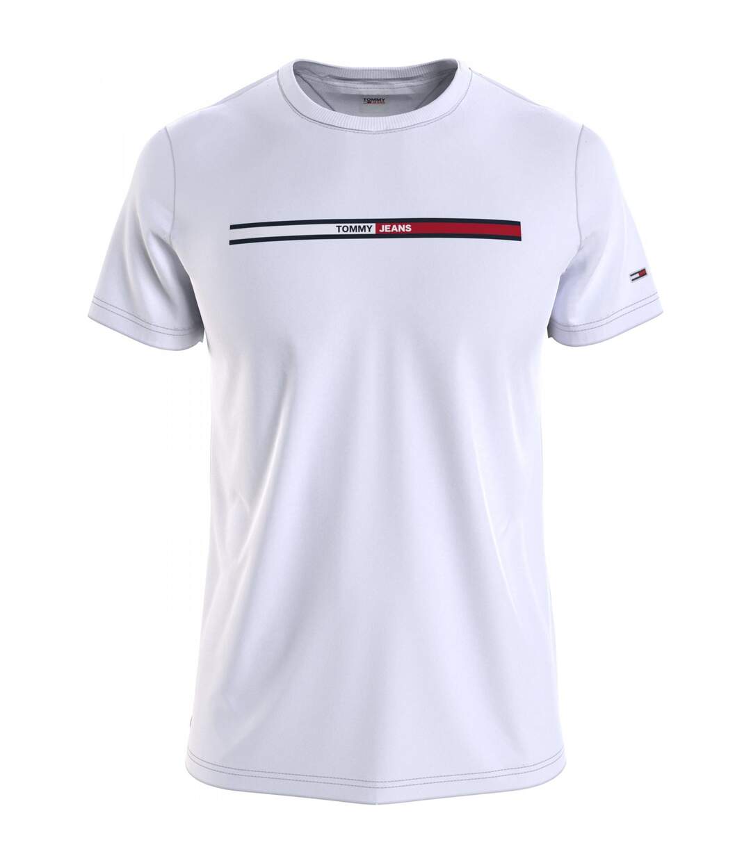 Tee shirt en coton bio à logo  -  Tommy Jeans - Homme-1