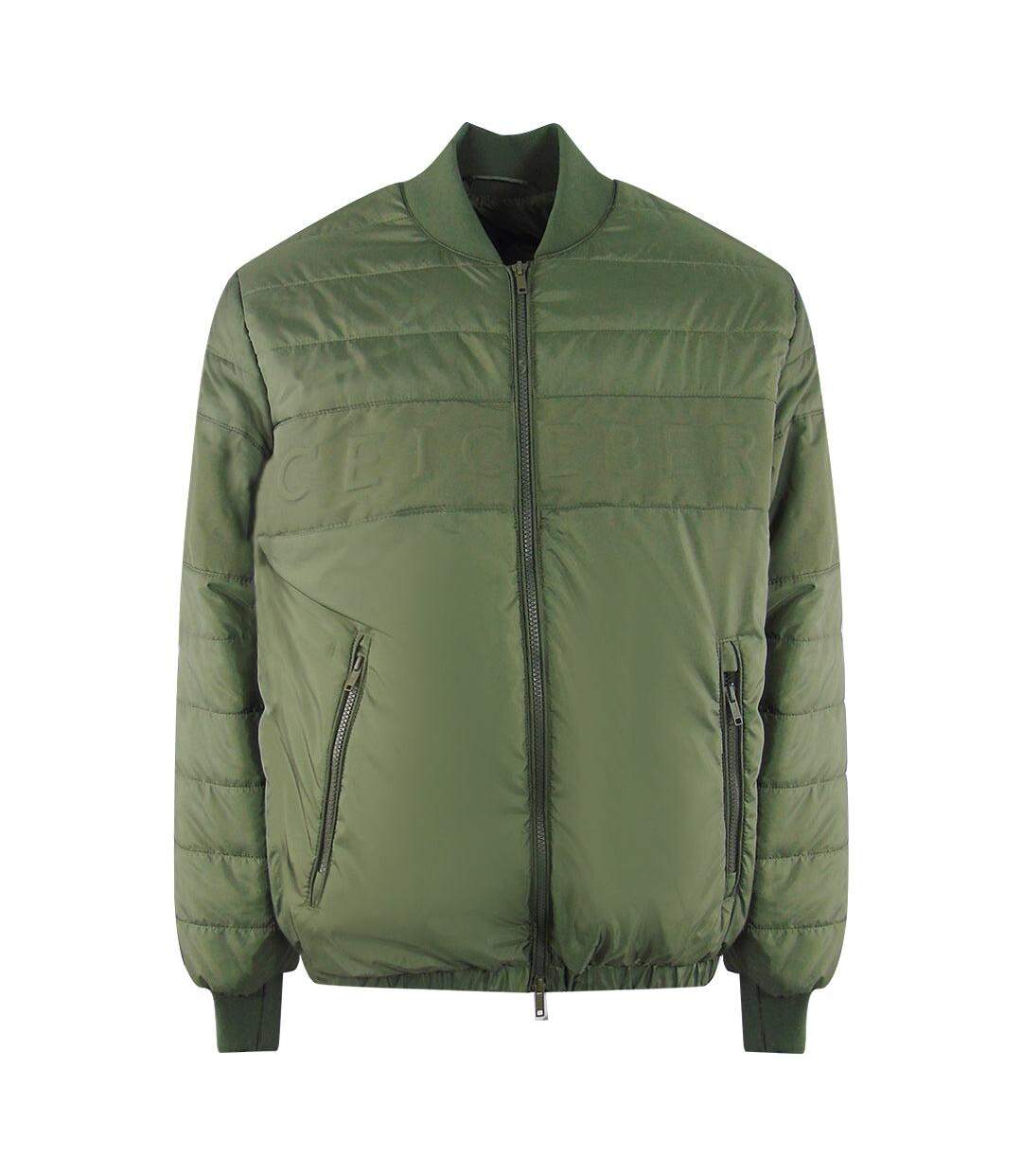 Blouson Aviateur Homme Vert Kaki Ice Iceberg-2