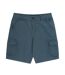 Mens dusk twill cargo shorts petrol Animal