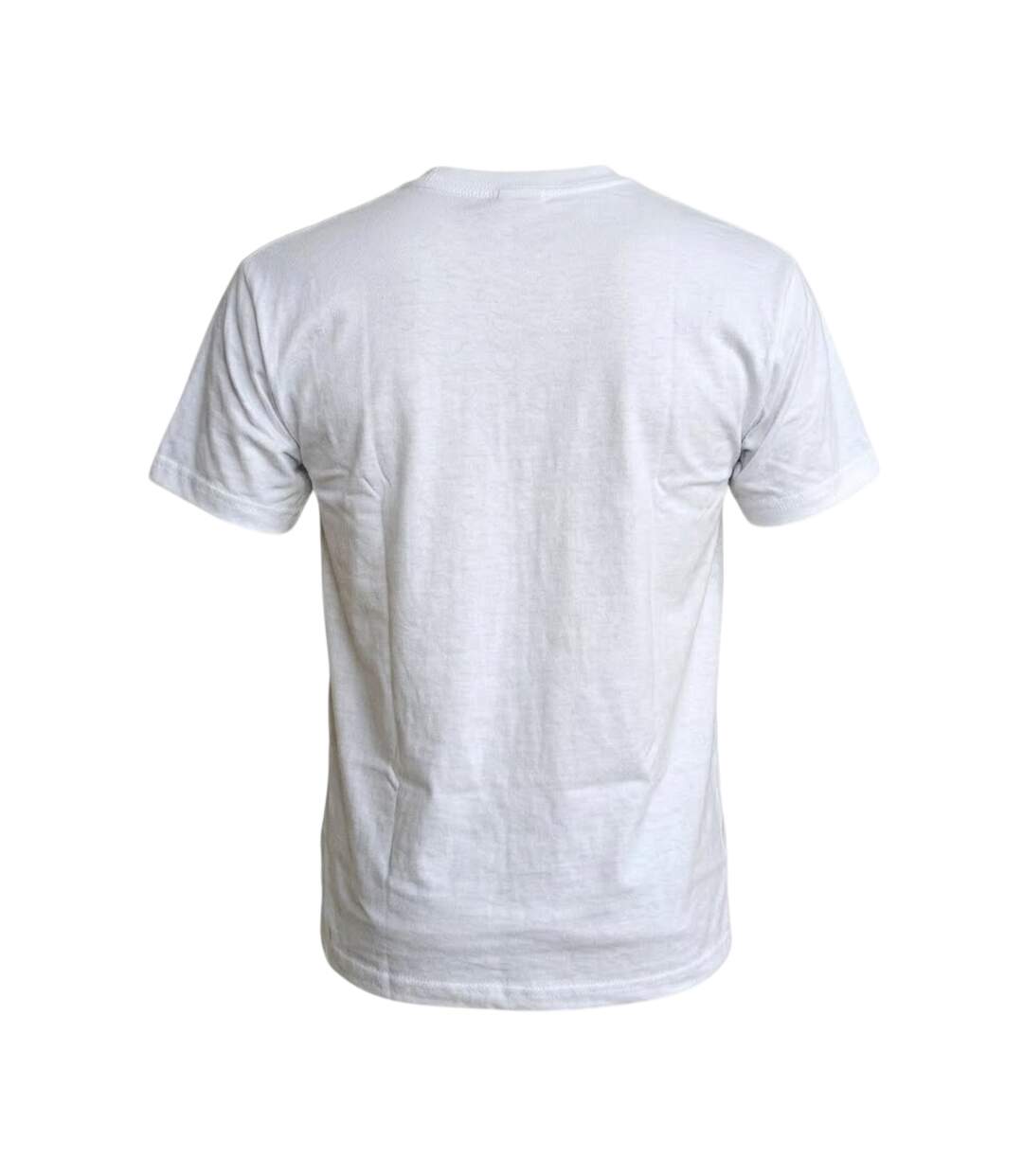 T-shirt Homme Blanc Masters-2