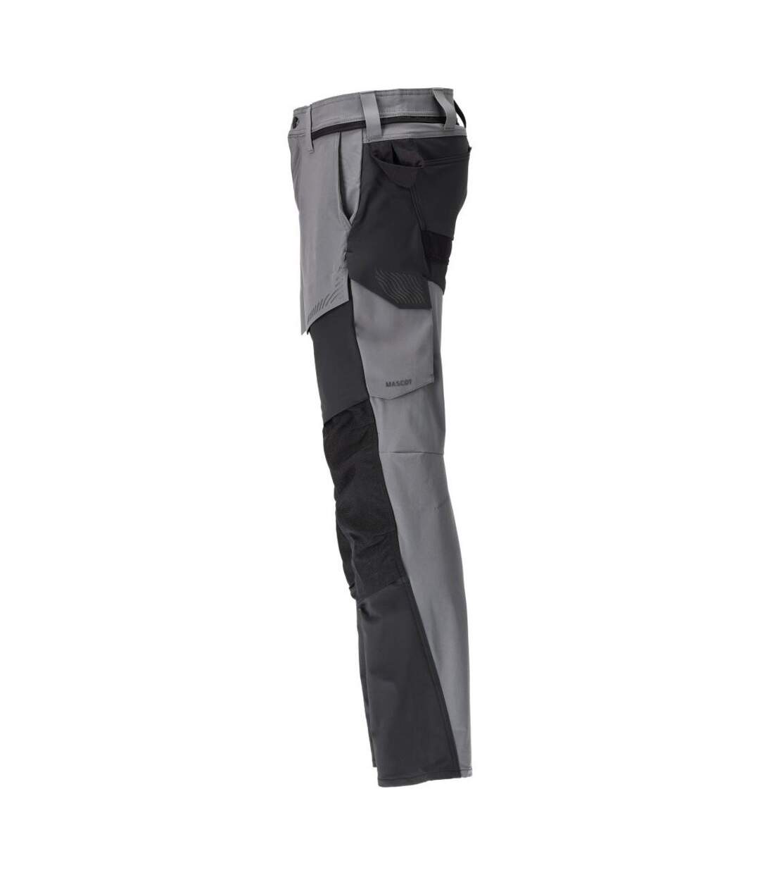 Pantalon De Travail Customised Homme Gris Pierre Noir Mascot-3