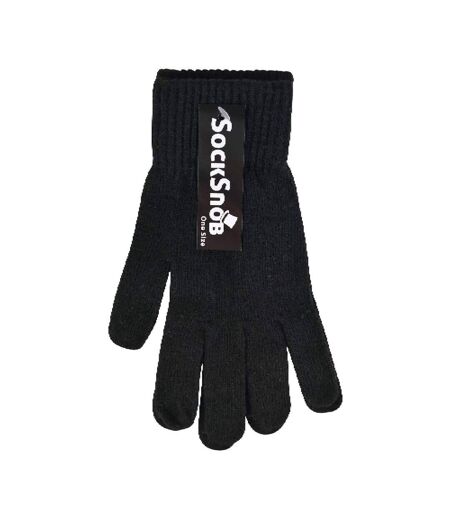 Ladies Knitted Magic Thermal Wool Gloves for Cold Weather