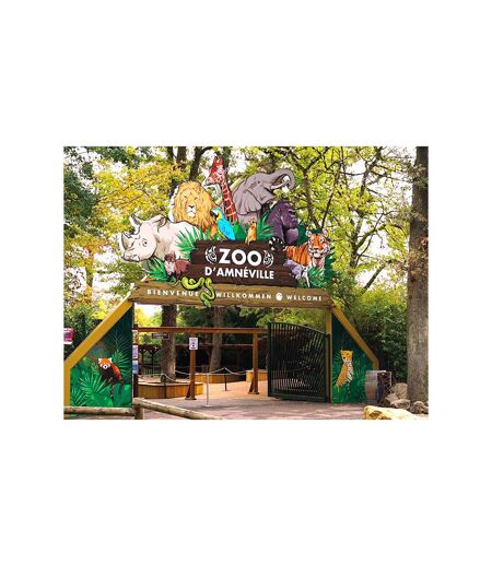 Journée au Parc Zoologique d'Amnéville pour 2 adultes - SMARTBOX - Coffret Cadeau Sport & Aventure