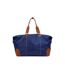 Katana - Sac week-end nylon et cuir - marine - 7664