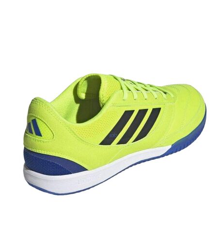 Mens Sala Leather Futsal Football Boots Lemon Blue Adidas