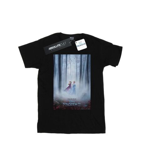 Disney - T-shirt FROZEN MOVIE POSTER - Femme (Noir) - UTBI24336