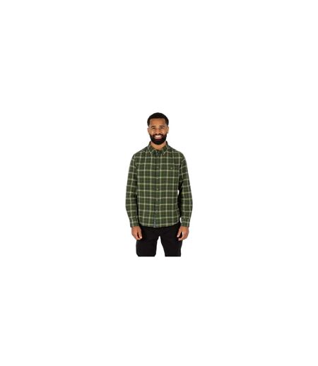 Mens Withnell Casual Button-down Shirt Green Trespass