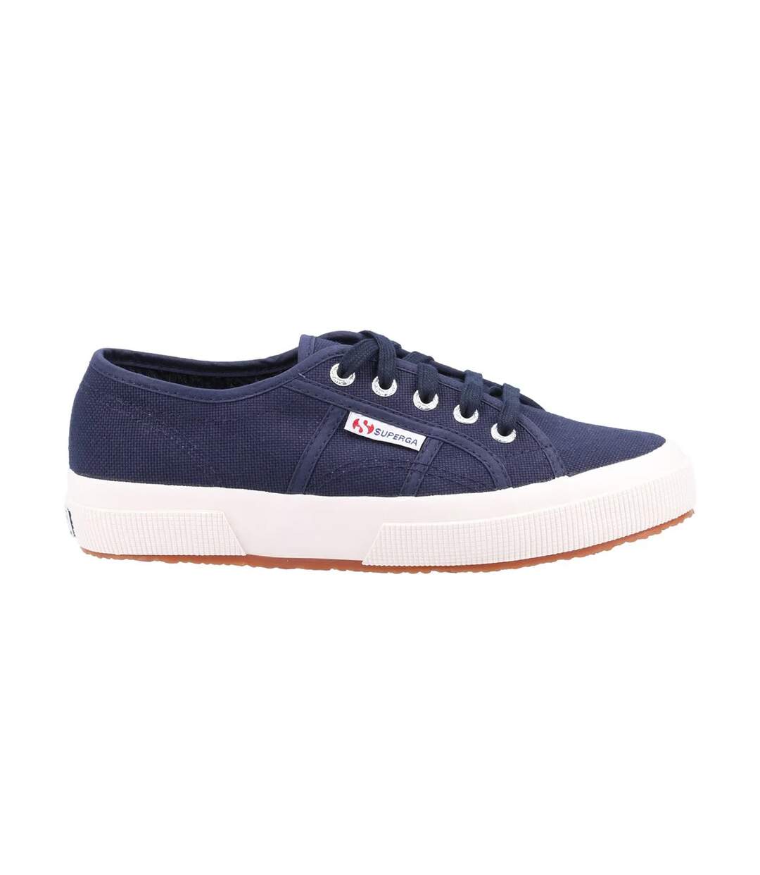 Baskets Cotu Classic Femme Bleu Marine Blanc Superga-3