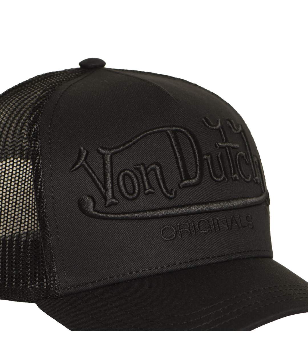 Casquette baseball avec filet et logo brodé Embroidery Style Vondutch-3