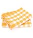 Lot de 2 torchons cuisine toile SQUARES VICHY-1