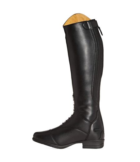 Bottes hautes d'équitation luisa femme noir Moretta