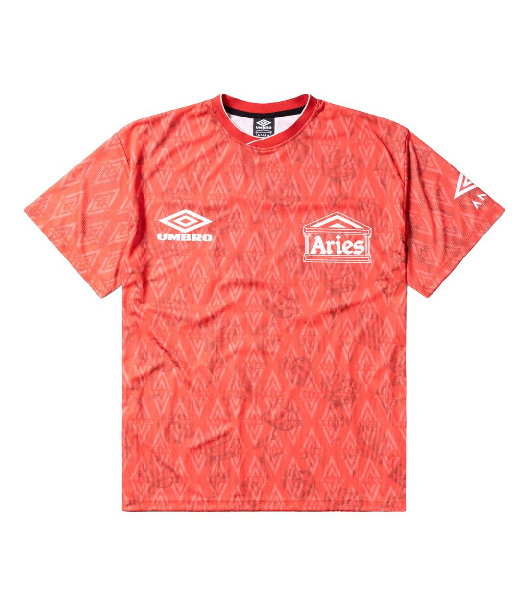 Mens roses aries football jersey red Umbro-1