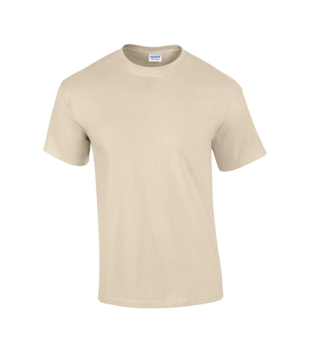 Mens Ultra Cotton T-shirt Sand Gildan-1
