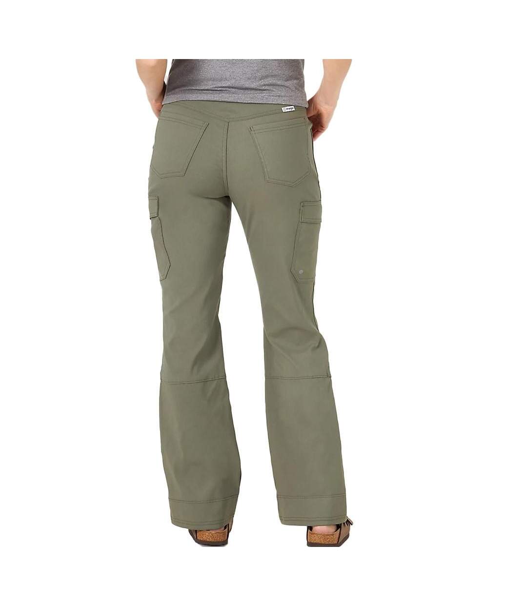 Pantalon Vert Femme Wrangler Dusty - W27-L32-2