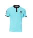 Polo Turquoise Homme RMS26 Fondu - 3XL