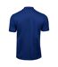 Mens luxury stretch pique polo shirt indigo Tee Jays