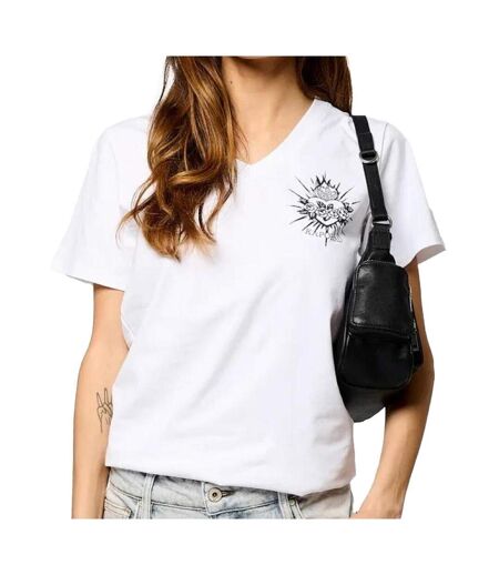 T-Shirt blanc femme kaporal valm - l
