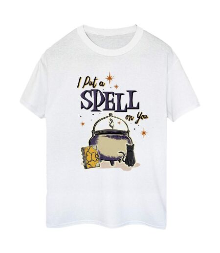 Disney - T-shirt HOCUS POCUS SPELL ON YOU - Femme (Blanc) - UTBI20148