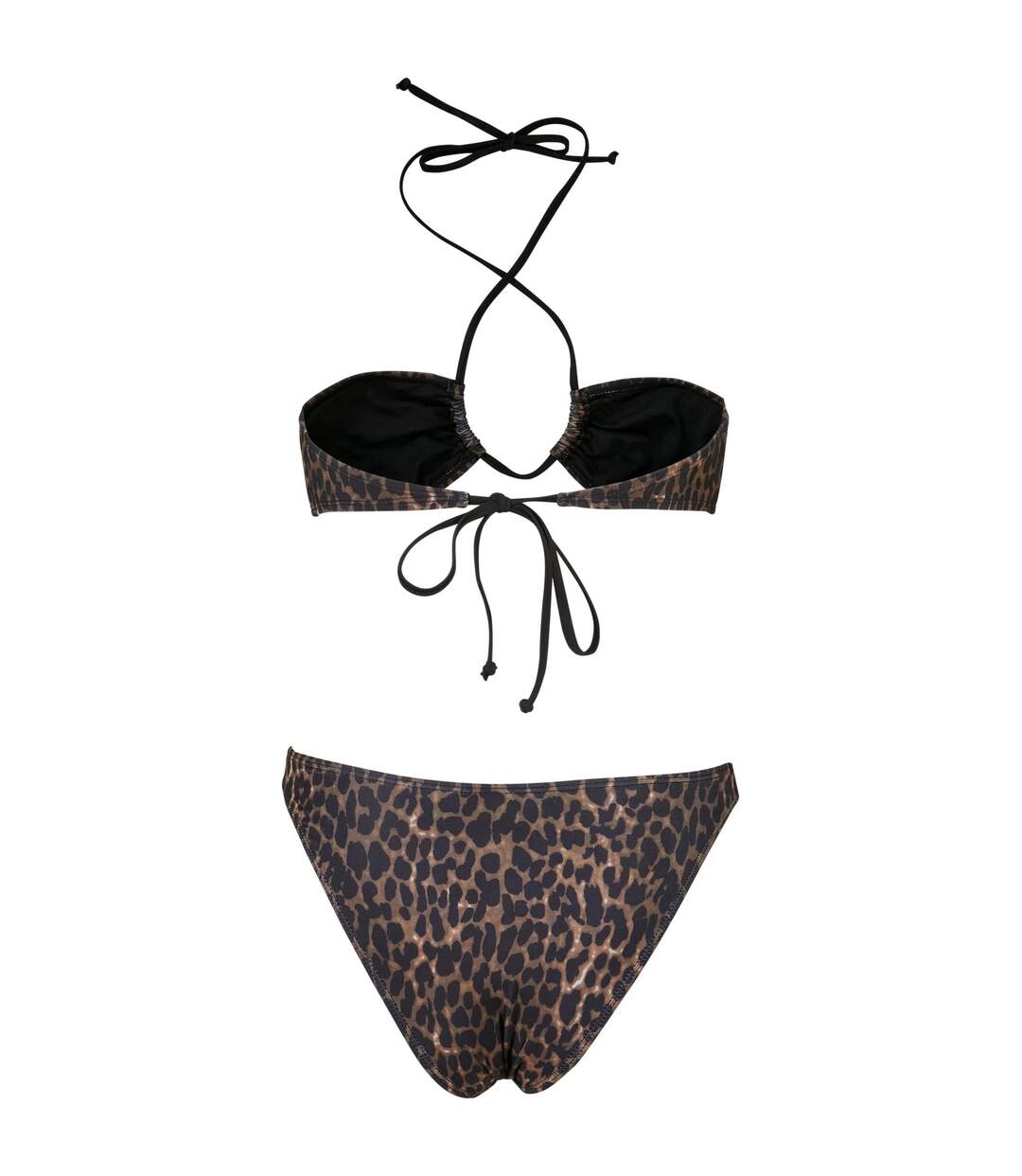 Ensemble Bikini Hot Femme Marron Noir Urban Classics-2
