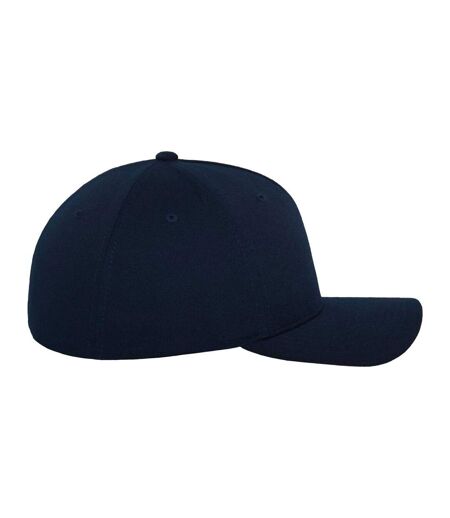 Casquette De Baseball Motif/style 5 Panneaux Rouge Flexfit