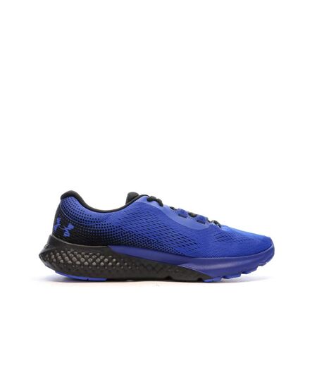 Chaussures de running noir/bleu homme under armour charged rogue 4