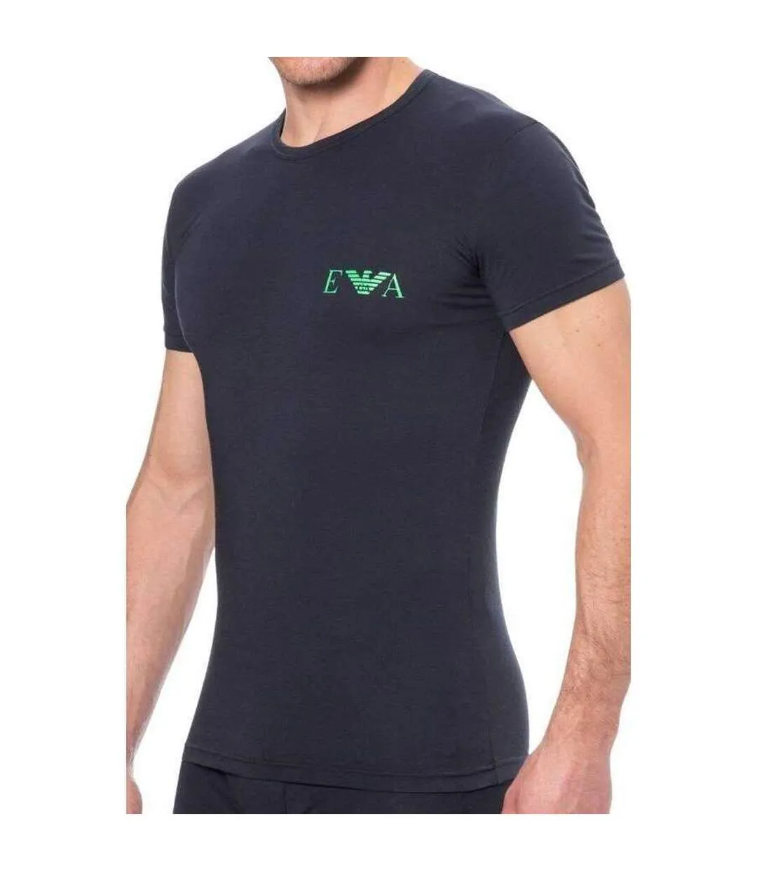 T-shirts Homme Bleu Marine Emporio Armani-3