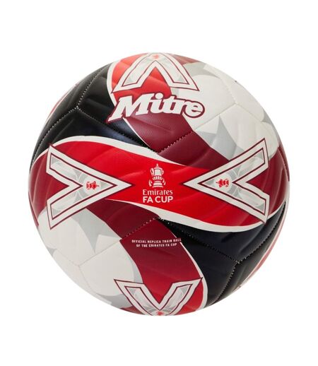 Ballon De Foot Fa Cup 26/27 Taille 4 Blanc Rouge Noir Mitre