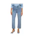 Jean droit femme bleu oraije solange-1