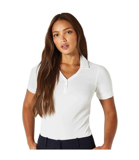 Polo Comfortec Femme Blanc Kustom Kit