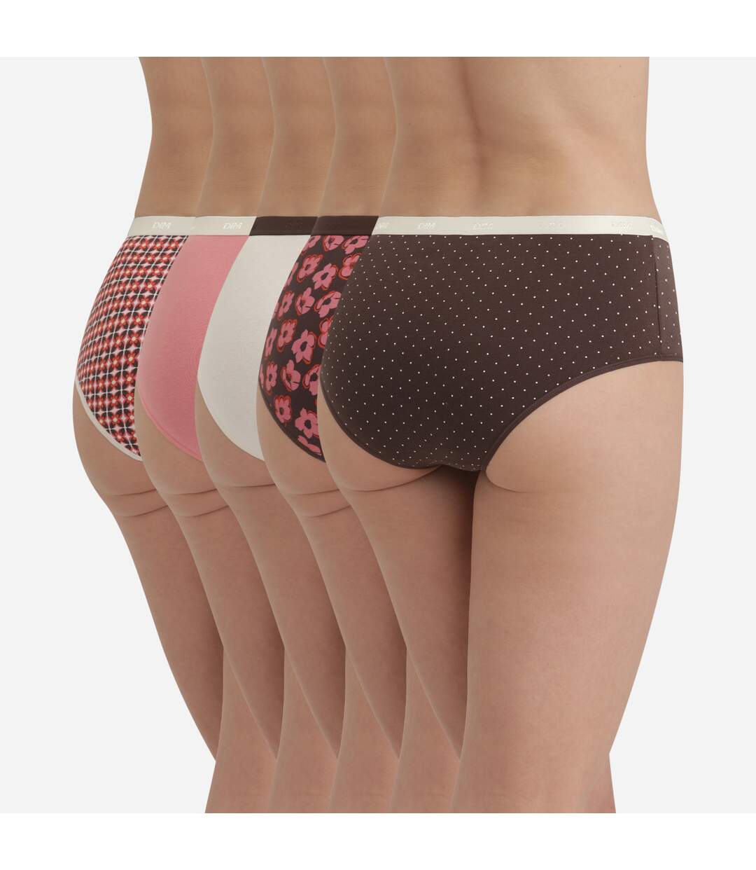 Lot de 5 Shorties Les Pockets Coton-2