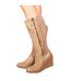 Bottines mi-mollets lara femme marron Where´s That From Where´s That From