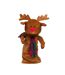 Dancing rudolph christmas decoration one size brown Premier