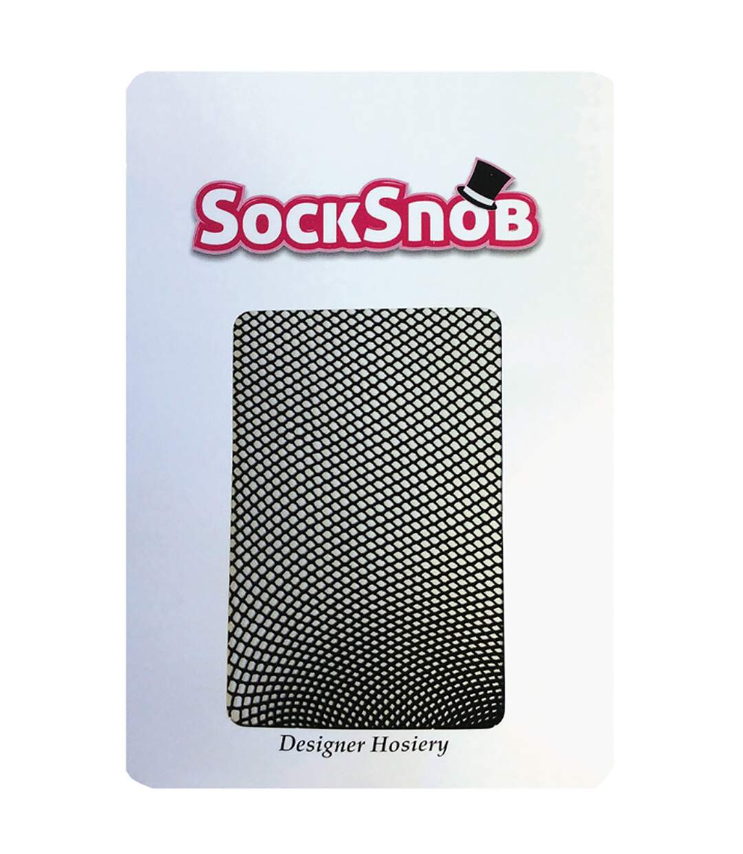 Ladies Black Soft Fishnet Stockings-2