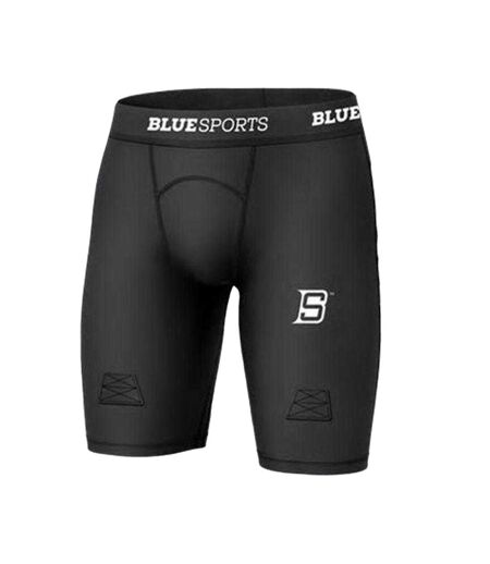 Teen Boys Ribano Full Cup Shorts Black BlueSports