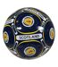 Ballon De Foot Motif/style Emblème Taille 4 Bleu Marine Jaune Blanc Scottish FA-3