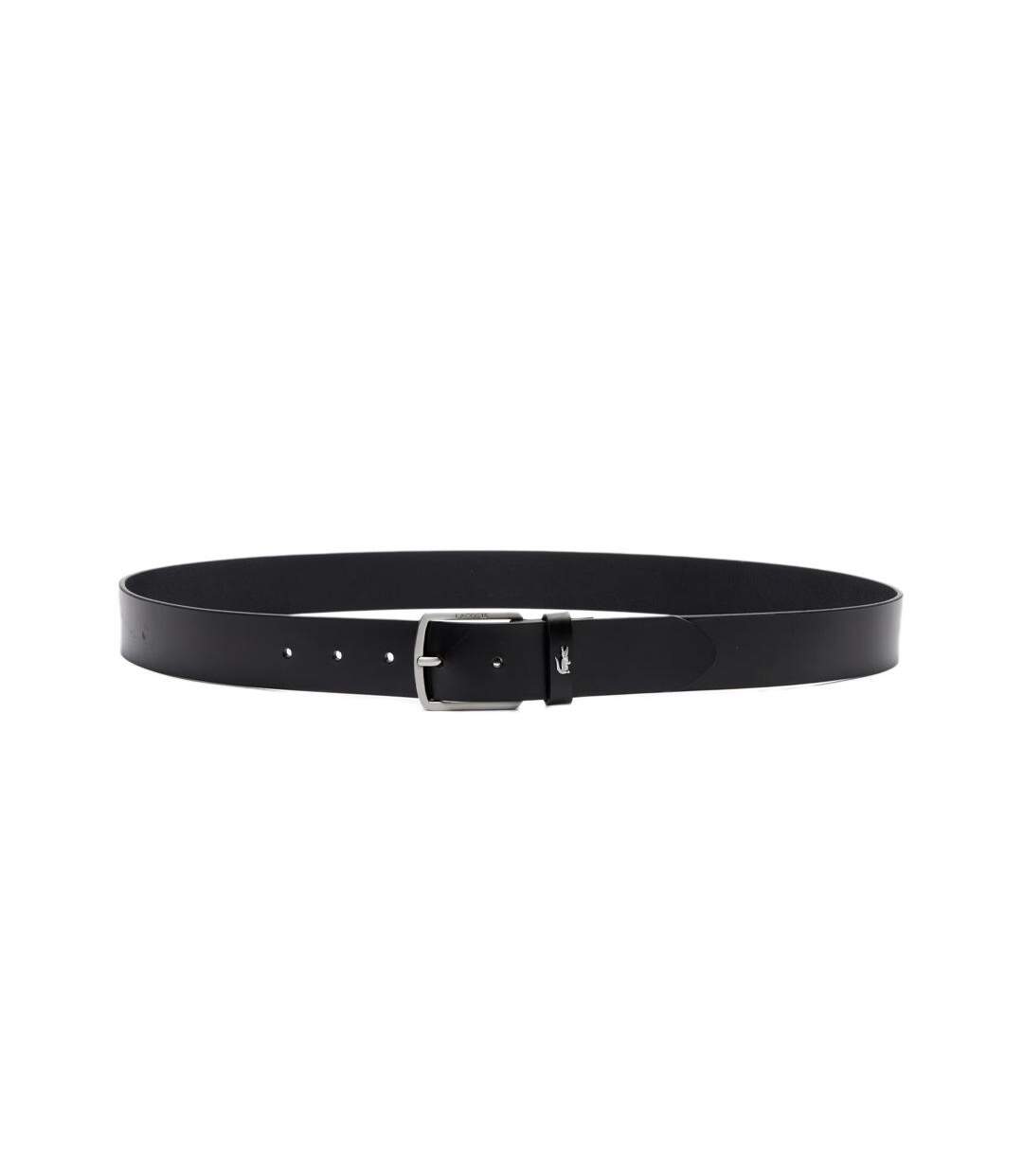 Ceinture noire homme lacoste rc4082 - t 105-2