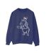 Disney Sweat-shirt de Noël Winnie The Pooh Piglet Womens/Ladies (Bleu marine) - UTBI43028-1