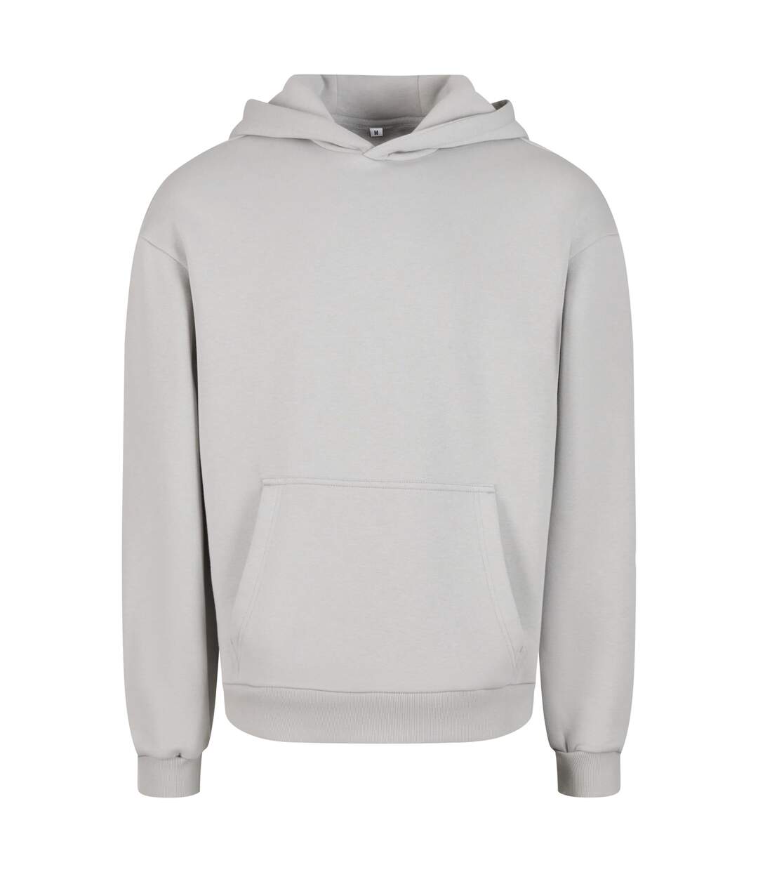 Sweat À Capuche Homme Gris Pâle Build Your Brand-2