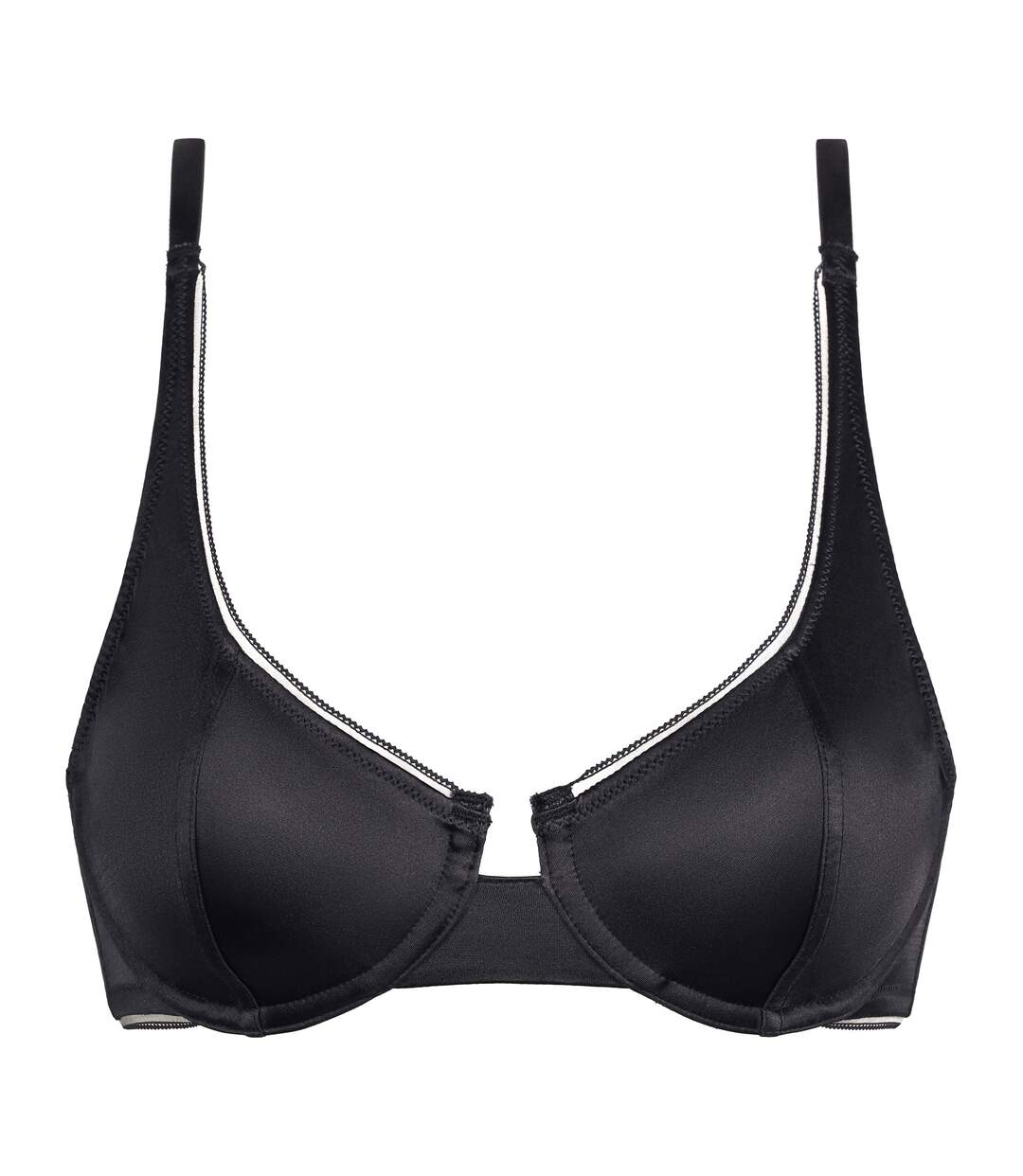Soutien-gorge bandeau en microfibre satinée Dim Chéri-5