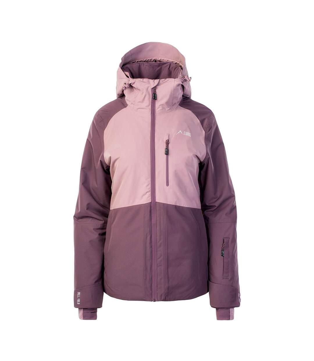 Blouson de ski limmen femme sureau / prune noire Elbrus Elbrus