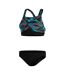 Ensemble De Maillot De Bain 2 Pièces Motif/style Géométrique Femme Noir Bleu Imprimé Speedo-2
