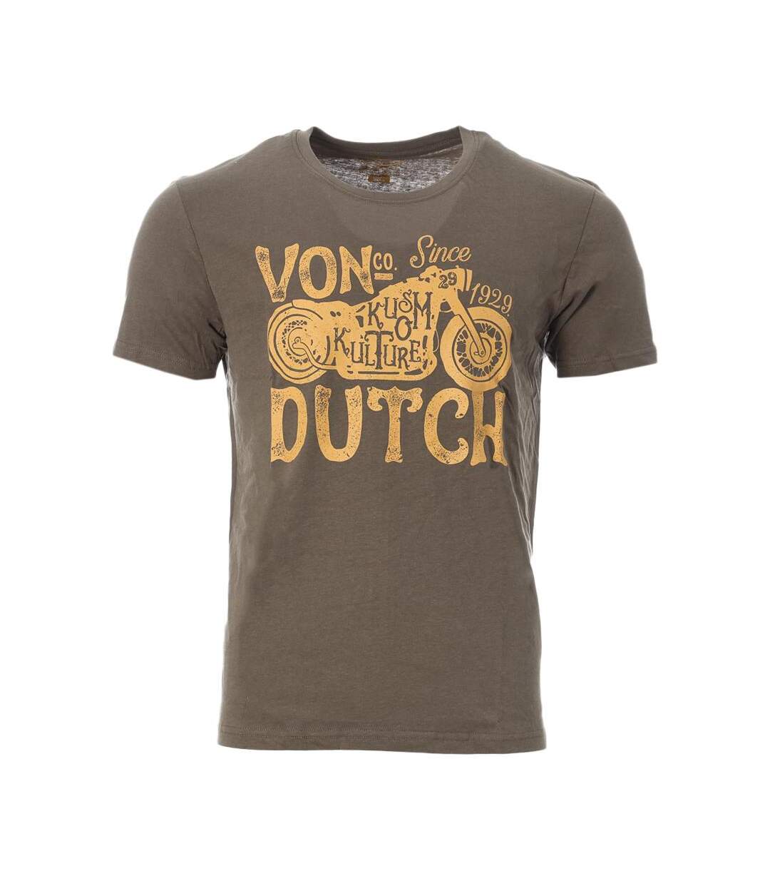 T-shirt Kaki Homme Von Dutch OG2 - 3XL-1