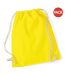 Lot de 2  Sac de gym 12 litres taille unique jaune Westford Mill