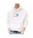 Sweat blanc homme tommy hilfiger regular - l-1