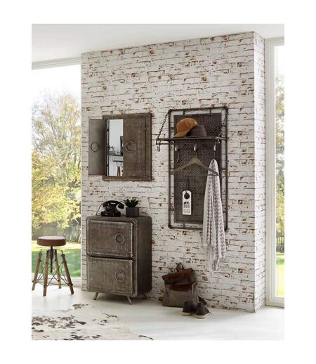 Patère Murale Vaded 120cm Anthracite