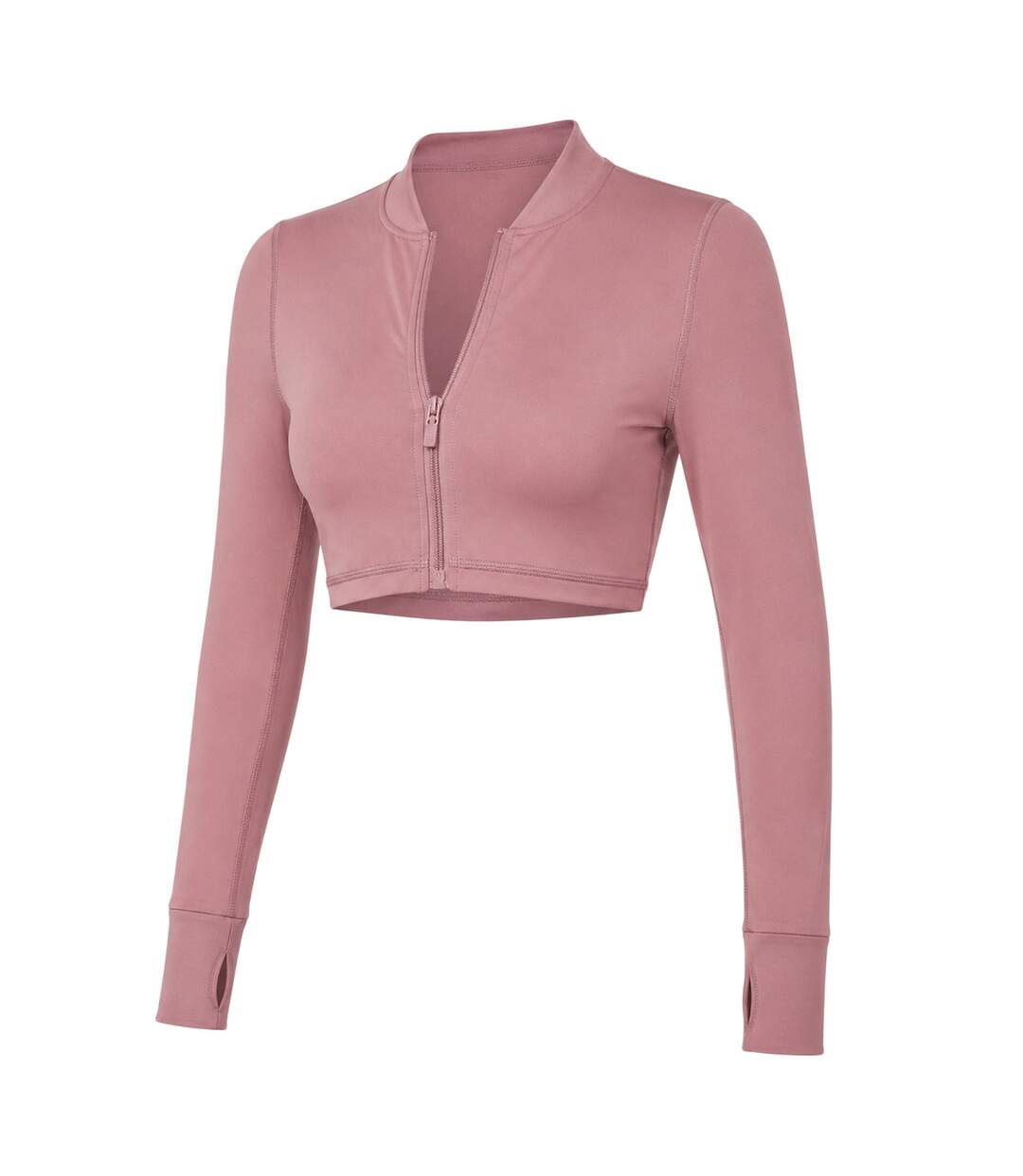 Veste Manches Longues Sport Motif/style Logo Femme Rose Clair Missy Empire-2