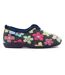 Chaussons Lychee Femme Bleu Lunar-4